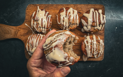 Sourdough Discard Plum Muffins (Easy & Moist Recipe)